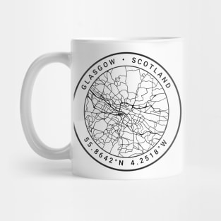 Glasgow Map Mug